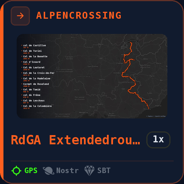 RdGA Extendedroute