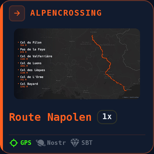 Route Napolen