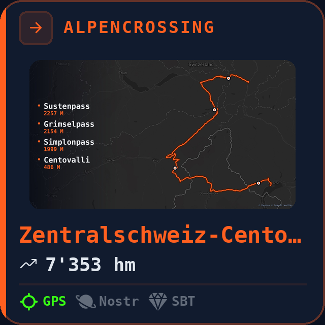 Zentralschweiz-Centovalli-Ascona