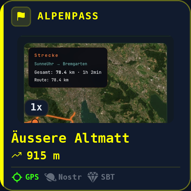 Äussere Altmatt — 915m