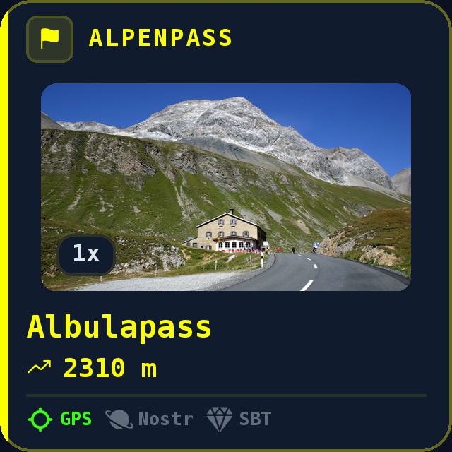 Albulapass — 2310m