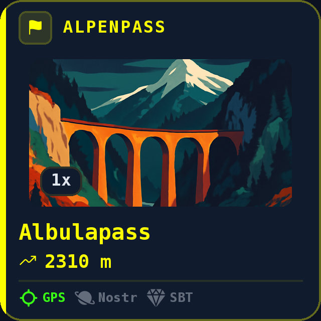 Albulapass — 2310m
