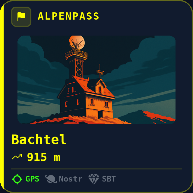 Bachtel — 915m