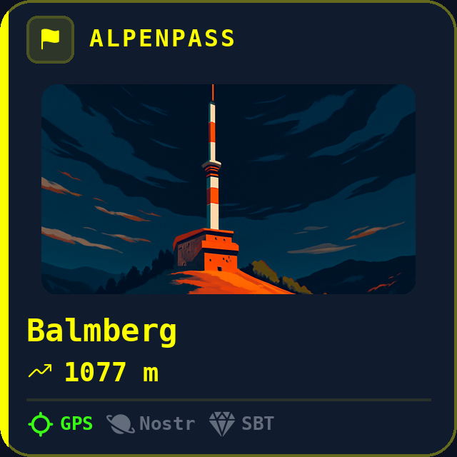 Balmberg — 1077m