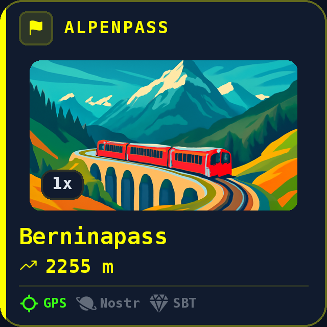 Berninapass — 2255m