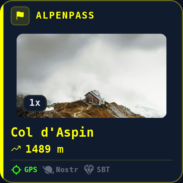 Col d'Aspin — 1489m