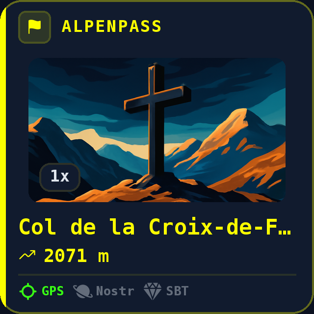 Col de la Croix-de-Fer — 2071m