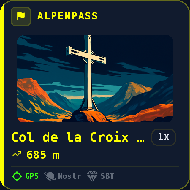 Col de la Croix de Marchampt — 685m