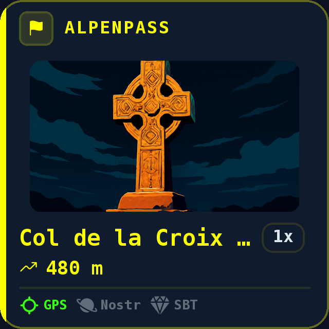 Col de la Croix de Rocles — 480m