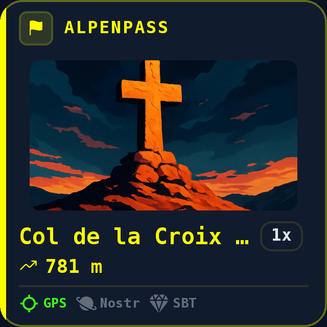Col de la Croix des Fourches — 781m