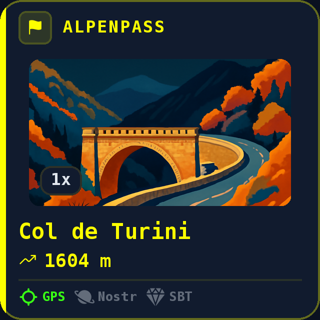 Col de Turini — 1604m