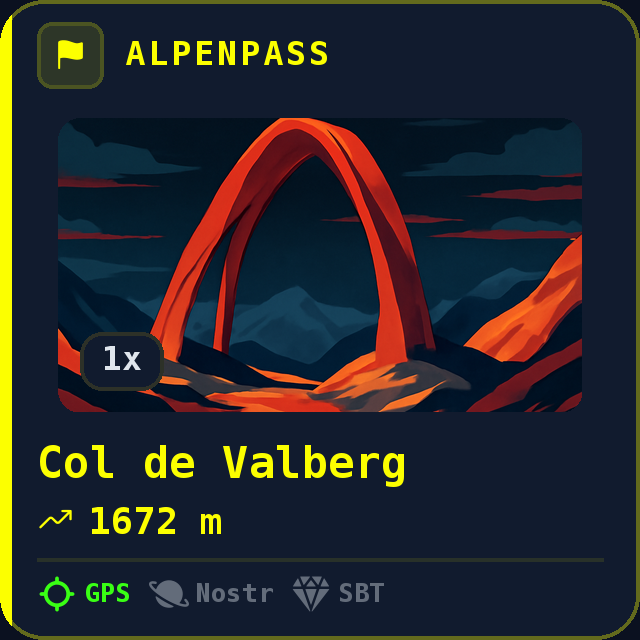 Col de Valberg — 1672m