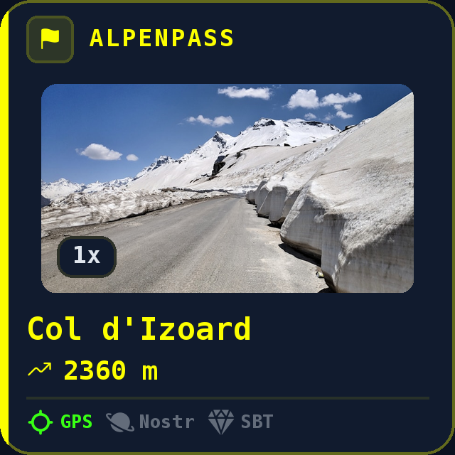 Col d'Izoard — 2360m