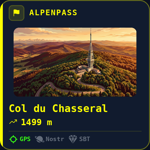 Col du Chasseral — 1499m