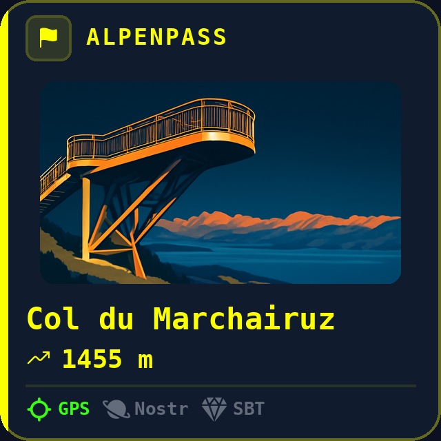 Col du Marchairuz — 1455m