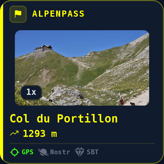 Col du Portillon — 1293m