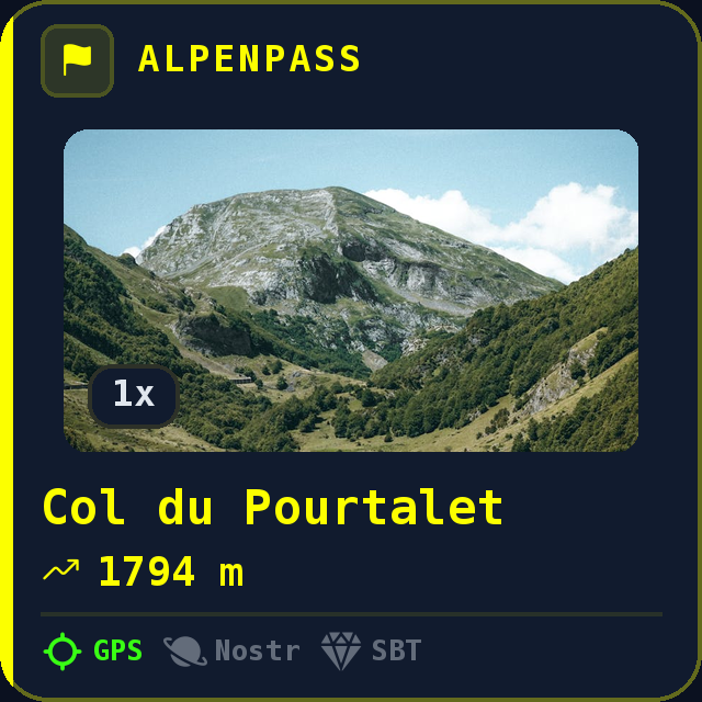 Col du Pourtalet — 1794m