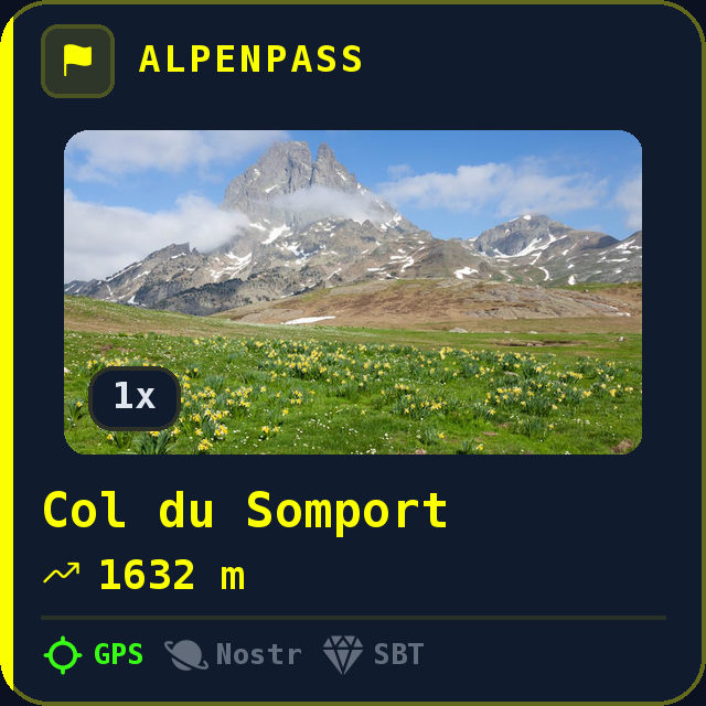 Col du Somport — 1632m