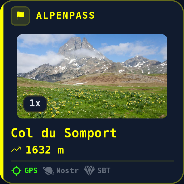 Col du Somport — 1632m