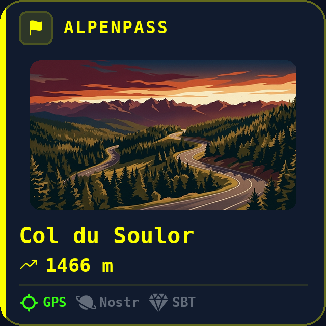 Col du Soulor — 1466m