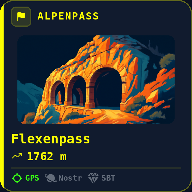 Flexenpass — 1762m