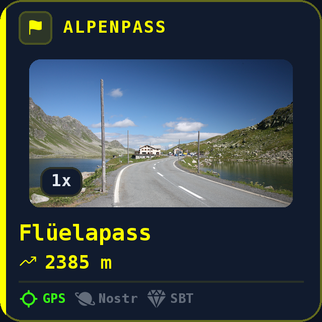 Flüelapass — 2385m