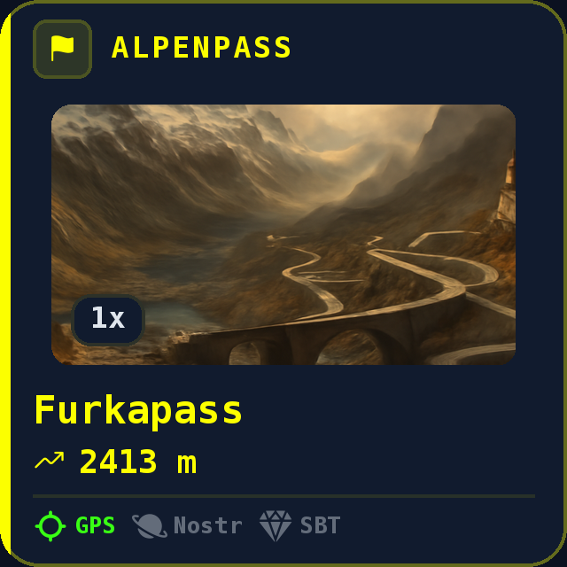 Furkapass — 2413m