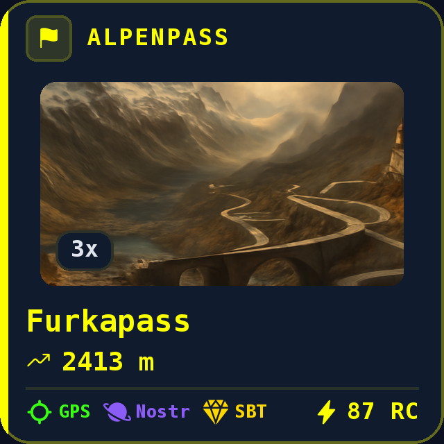 ALPENPASS Furkapass SBT