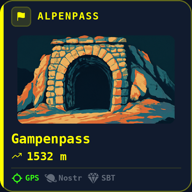 Gampenpass — 1532m