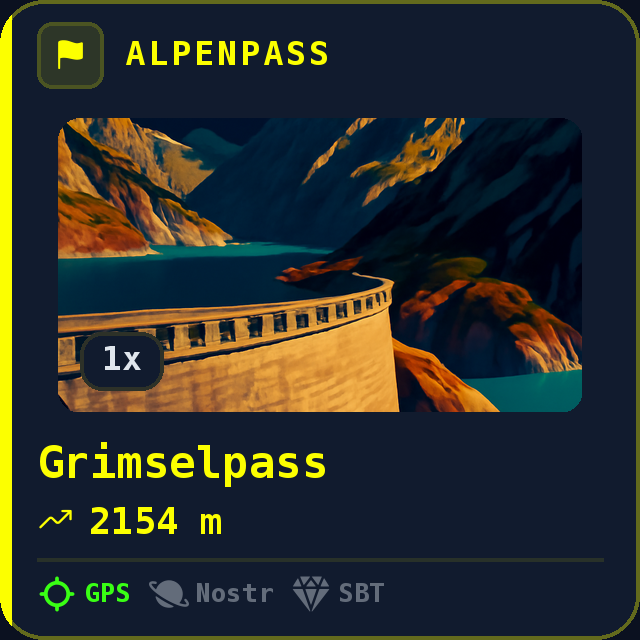Grimselpass — 2154m