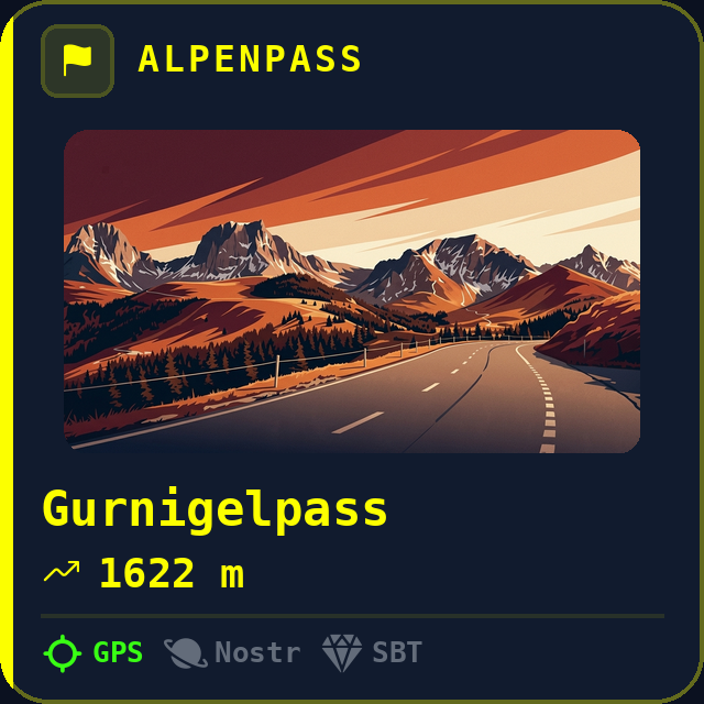 Gurnigelpass — 1622m
