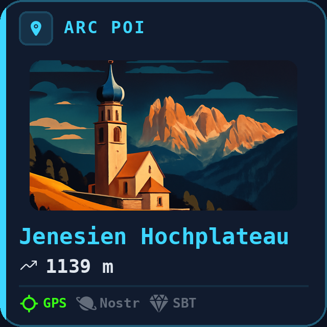 Jenesien Hochplateau — 1139m