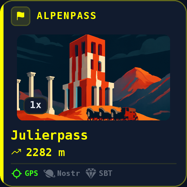 Julierpass — 2282m