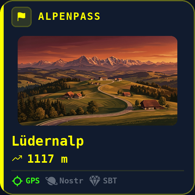 Lüdernalp — 1117m