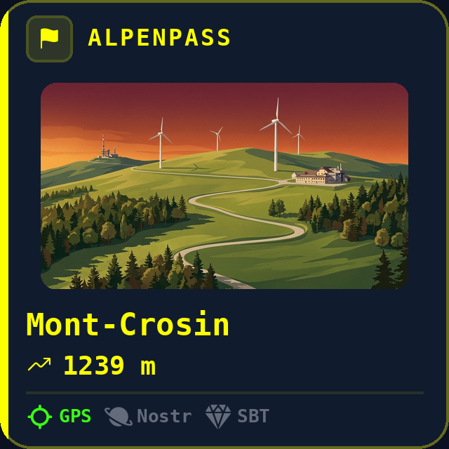 Mont-Crosin — 1239m