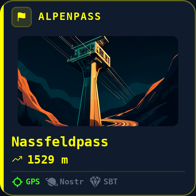 Nassfeldpass — 1529m
