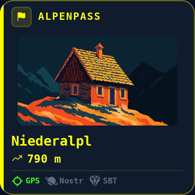 Niederalpl — 790m