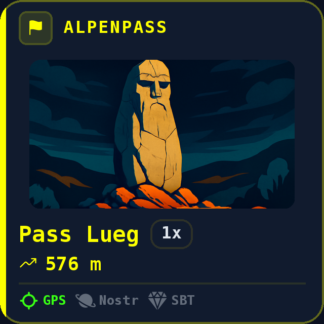 Pass Lueg — 576m