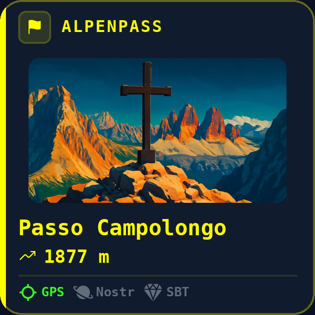 Passo Campolongo — 1877m