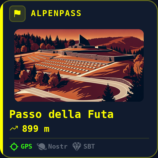 Passo della Futa — 899m