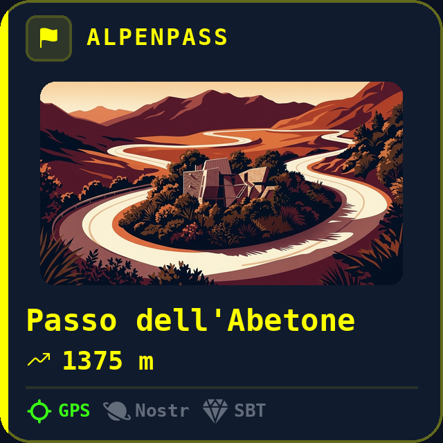Passo dell'Abetone — 1375m