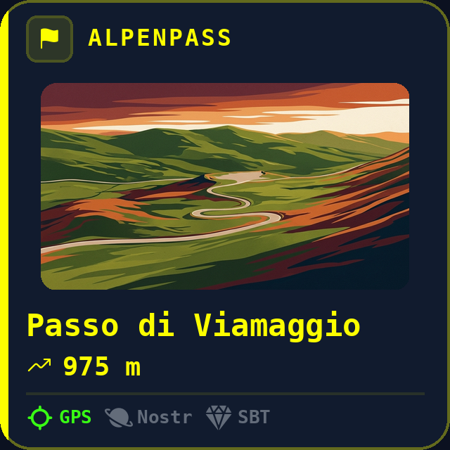 Passo di Viamaggio — 975m