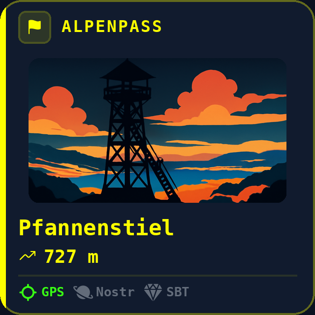 Pfannenstiel — 727m