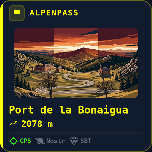 Port de la Bonaigua — 2078m
