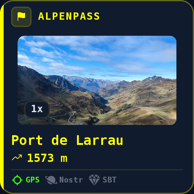 Port de Larrau — 1573m
