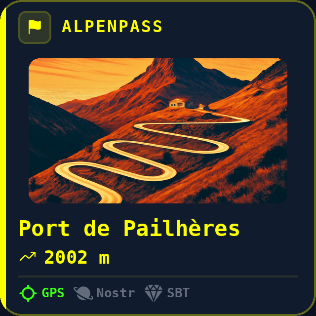 Port de Pailhères — 2002m