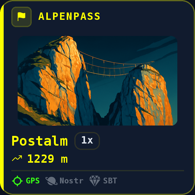 Postalm — 1229m