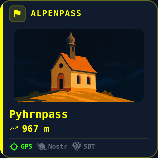 Pyhrnpass — 967m