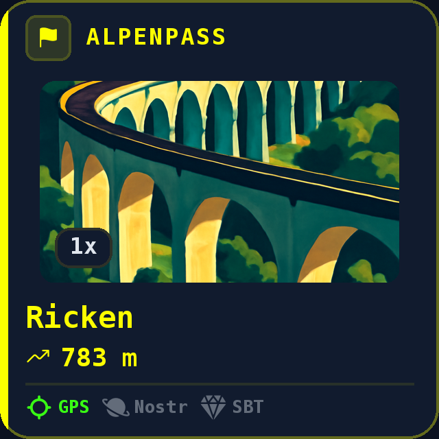 Ricken — 783m