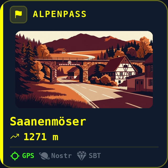 Saanenmöser — 1271m